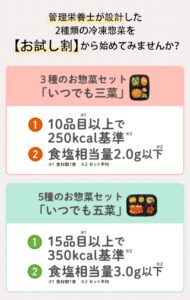 ワタミの宅食ダイレクトのおためし割